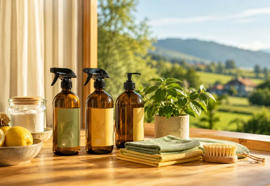 Produits de nettoyage écologiques utilisés en Suisse